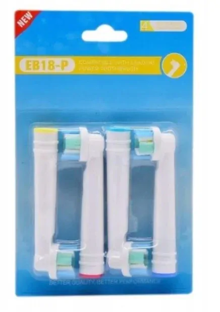 Náhradná zubná kefka Oral-B 3D White - 8ks