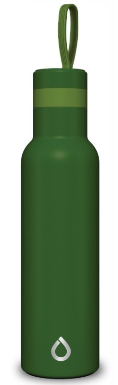 Termoska DAFI Thermal Bottle 0,5 l – zelená nerezová fľaša na teplé aj studené nápoje