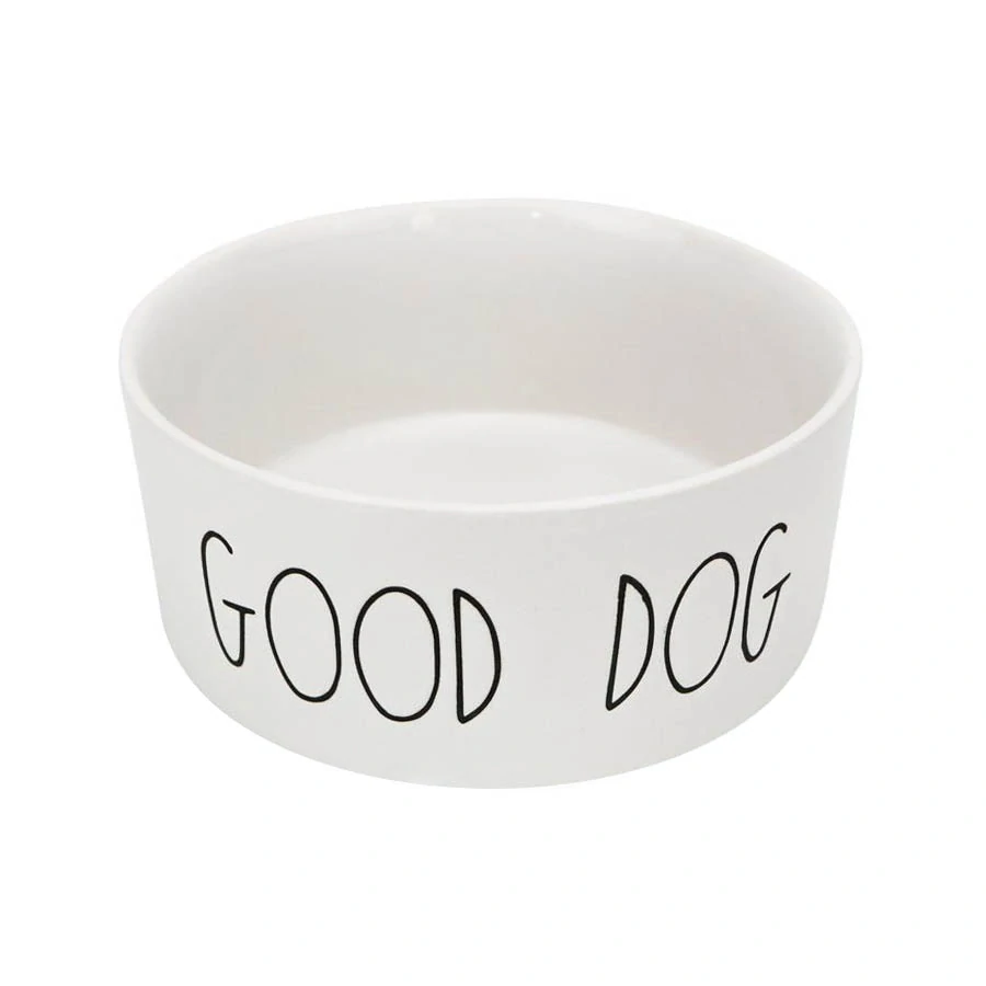 Keramická miska pre psy KARI GOOD DOG 15,5 cm biela