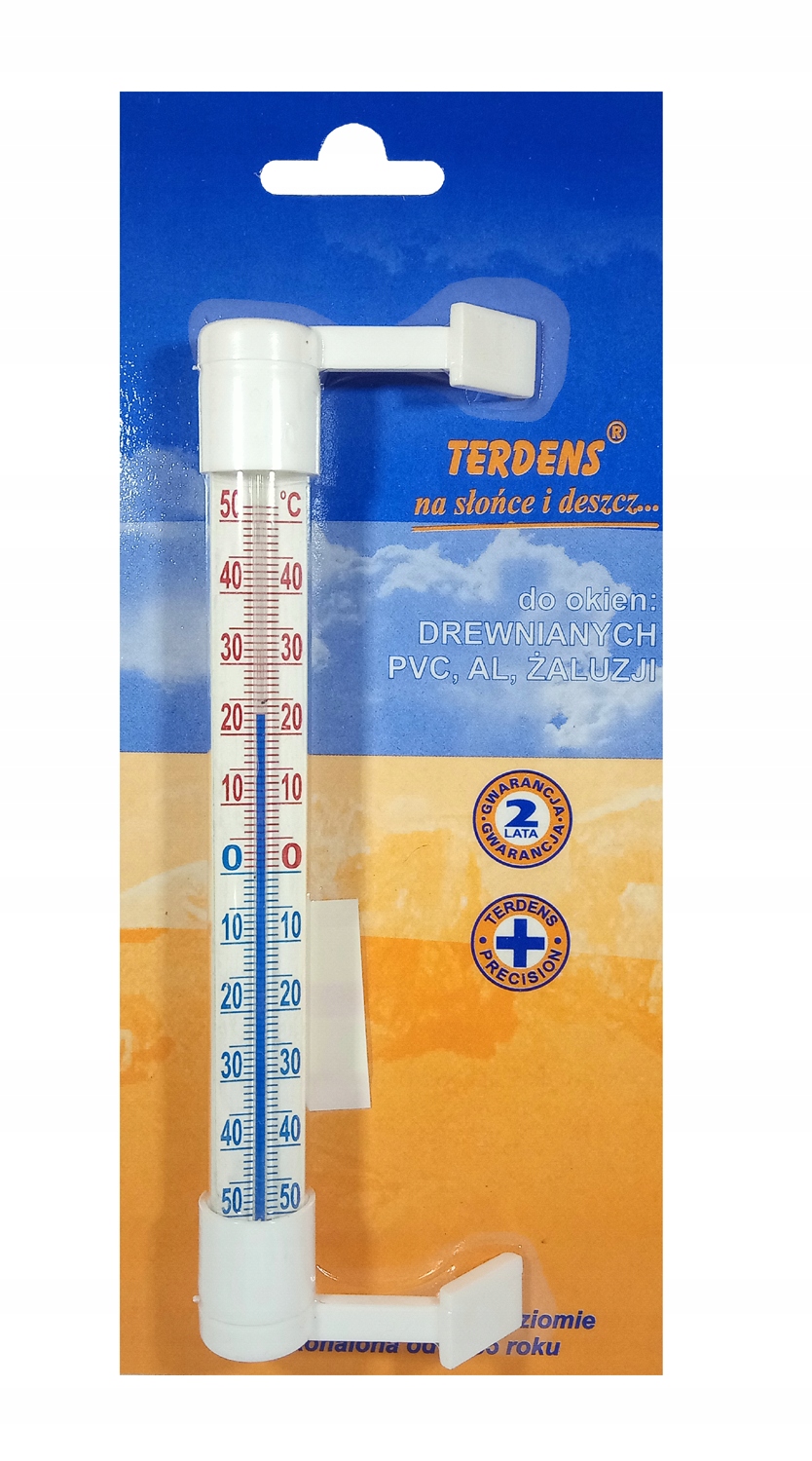 Vonkajší teplomer Terdens na okná - malý