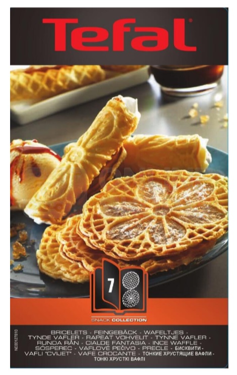 Tefal XA800712 - SNACK COLLECTION - dosky na vaflové pečivo 2ks