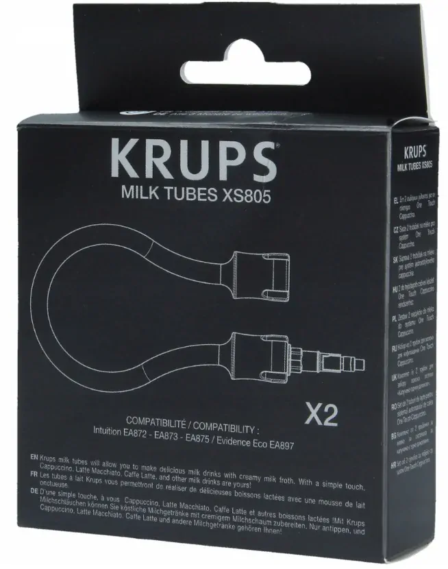 Krups XS805000 - trubičky na mlieko - 2ks