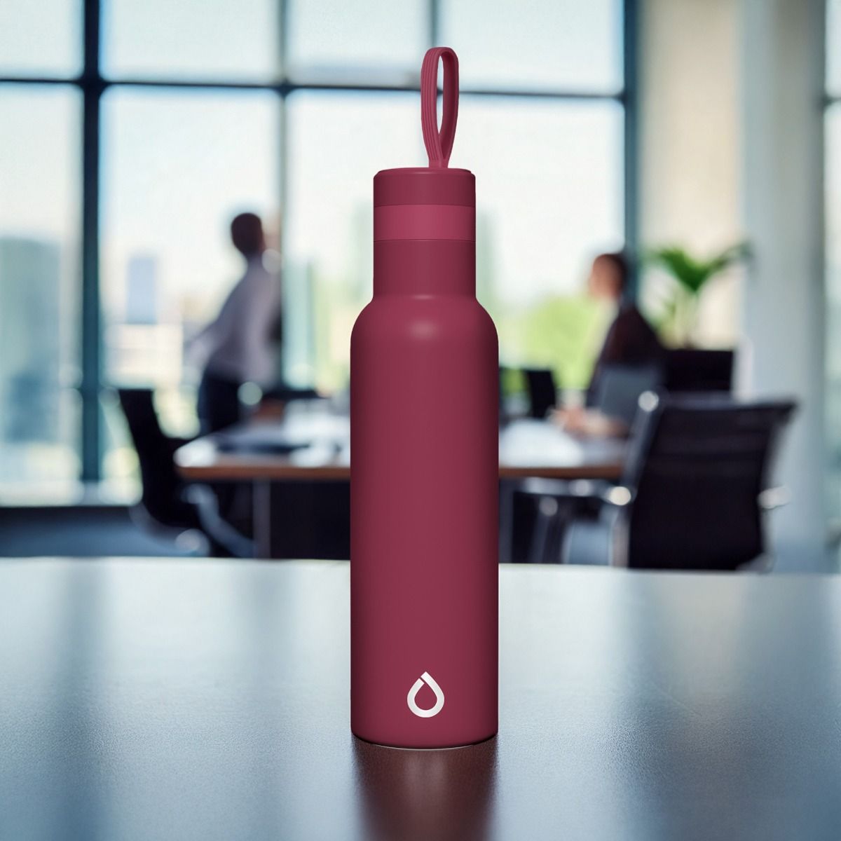 Termoska DAFI Thermal Bottle 0,5 l – burgundy nerezová fľaša na teplé aj studené nápoje