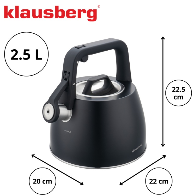 Varná kanvica Klausberg KB-7915 - 2,5l