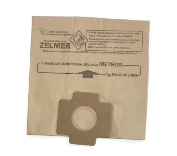 Invest 1010.0030 - vrecká do vysávača ZELMER METEOR - 10 ks