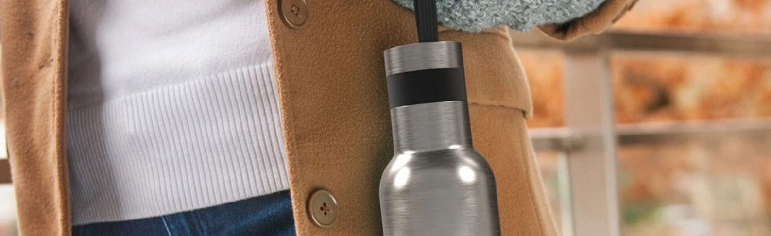 Termo fľaša Dafi Easy Insulated 490ml - kovová