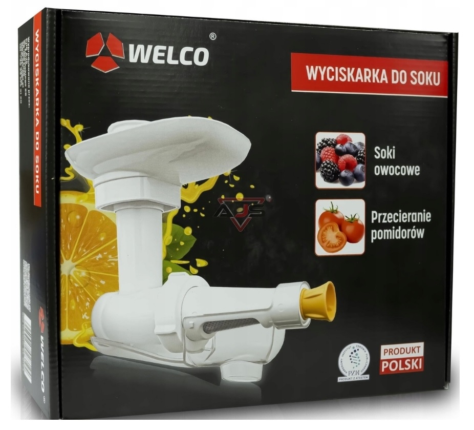 Odšťavovač / pyré nadstavec – Welco AJS RE-8194 pre bubienkové strúhadlá Zelmer & Bosch