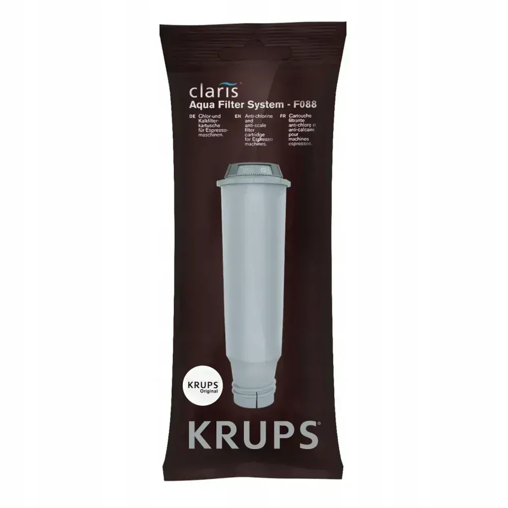 Krups F08801 Claris filter + čistiace tablety XS3000 – set údržby kávovaru