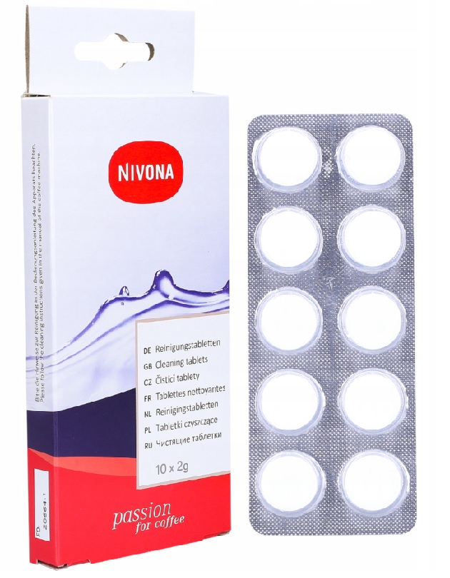 Nivona NIRT 701 čistiace tablety 10 ks – originálne tablety do kávovaru