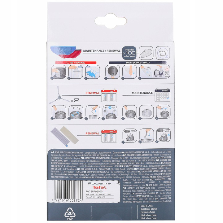 Rowenta ZR792000 - X-plorer séria 95 - animal kit