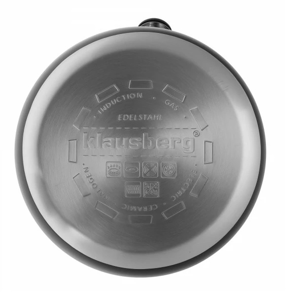 Klausberg KB-7478 - 3l - čierna / chróm