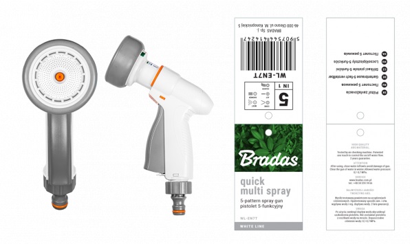 Bradas WL-EN7T - záhradná vodná pištoľ