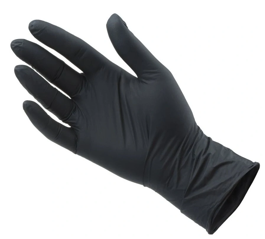 Nitrilové rukavice Master - čierne - 100 ks - veľ. L