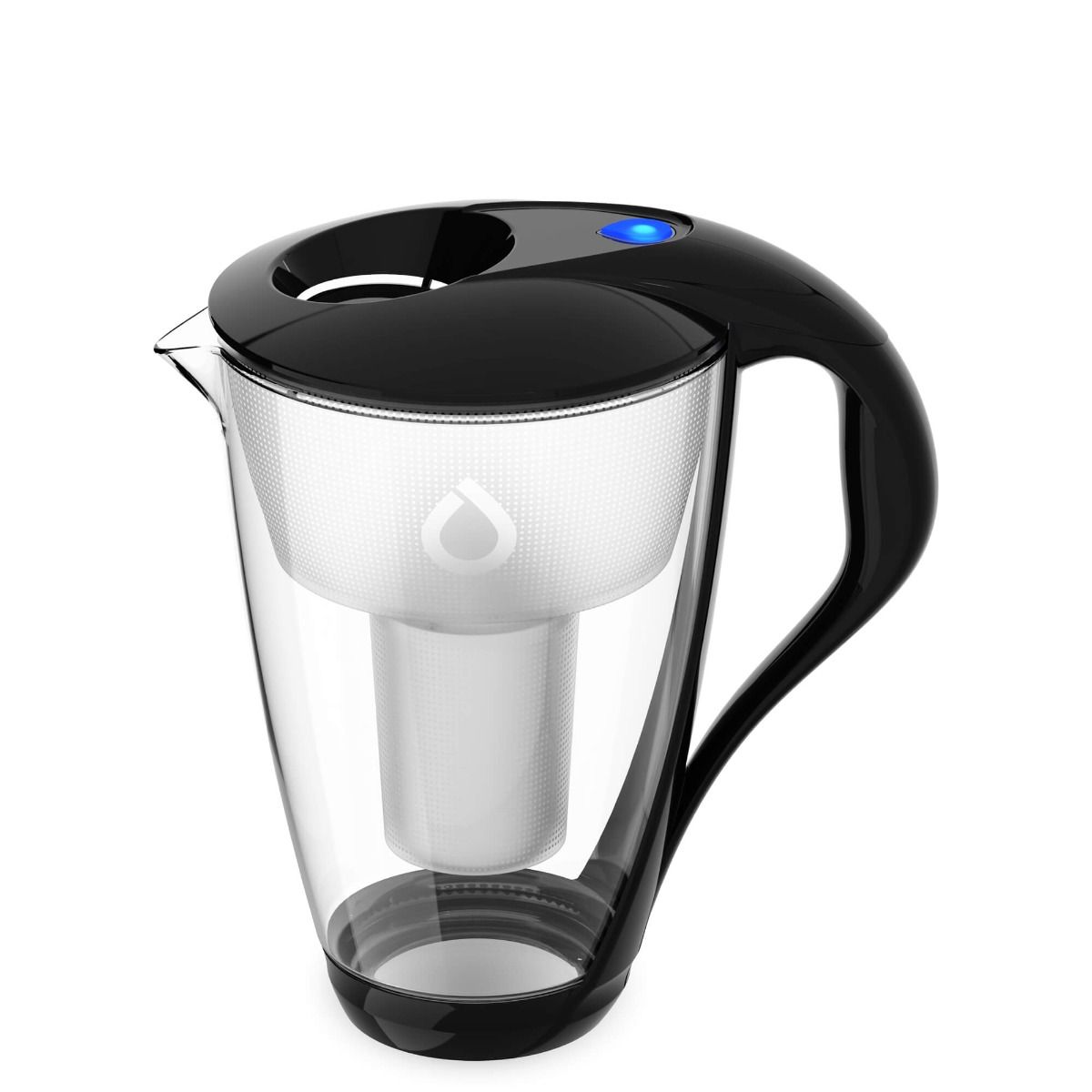 Filtračná kanvica Dafi Crystal classic 2 l - grafit + filter zadarmo