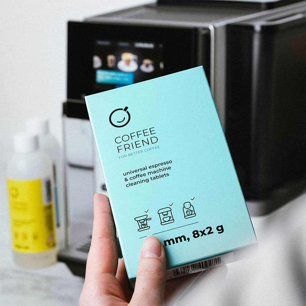 Coffee Friend čistiace tablety pre kávovary 8x2g