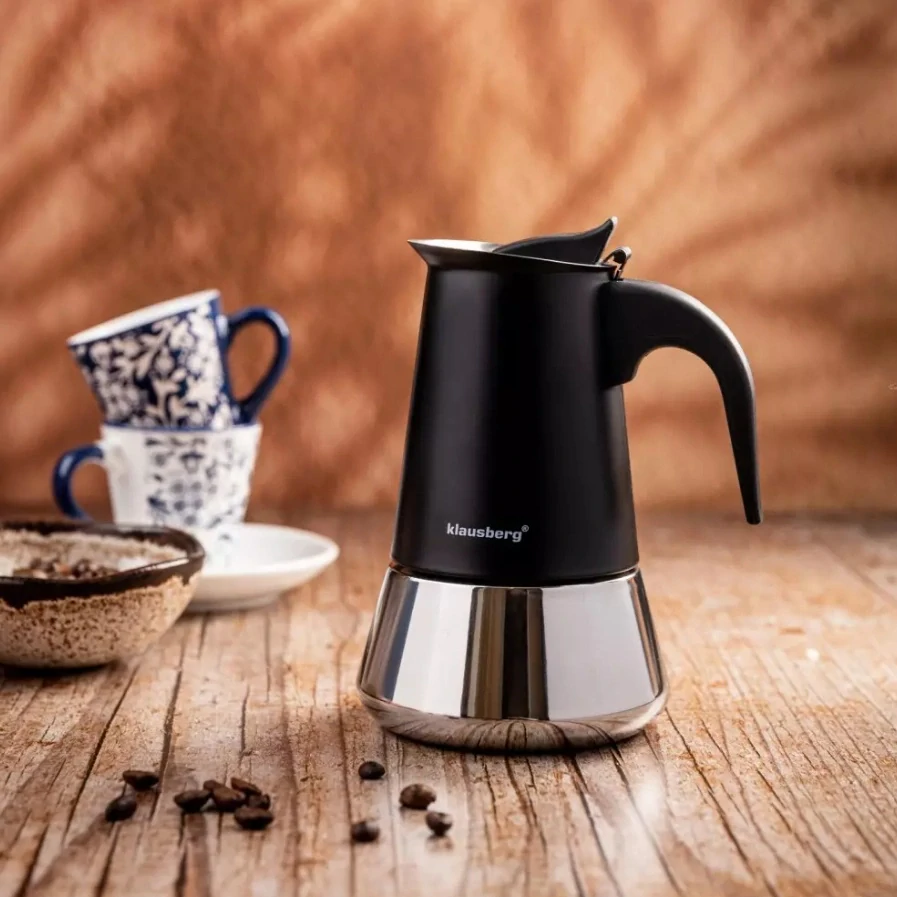Moka kanvica Klausberg KB-7844 200 ml – 4 šálky, na indukciu