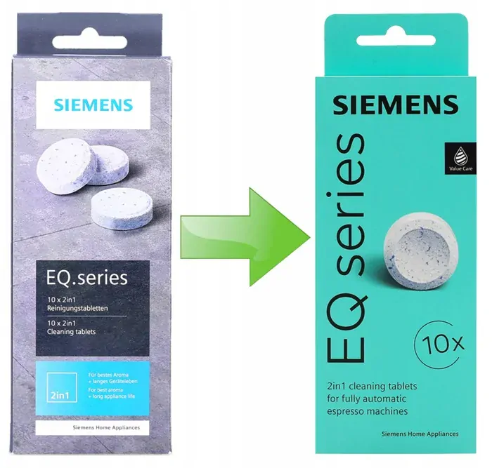 Siemens TZ80001B čistiace tablety 10 ks – originálne tablety do kávovaru Bosch Siemens