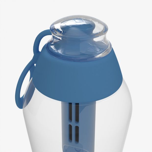 Filtračná fľaša Dafi SOFT 0,5 l + 1 ks filtra - modrá