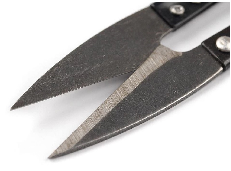 Nožnice cvakačky celokovové farebné - 10,6 cm