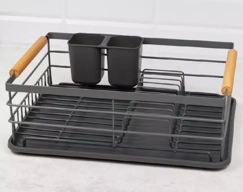 King Hoff - KH-1729 - odkvapkávač na riad - šedý