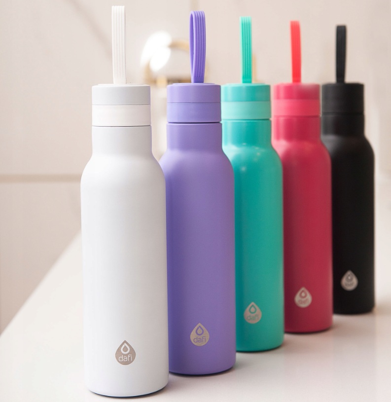 Termoska DAFI Thermal Bottle 0,5 l – burgundy nerezová fľaša na teplé aj studené nápoje
