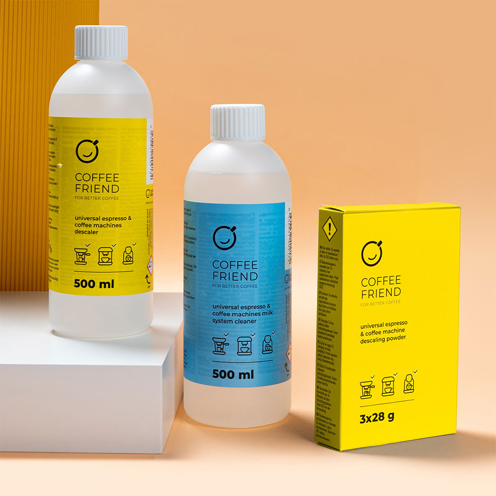 Coffee Friend DESCALE – odvápňovací prášok 3x28g