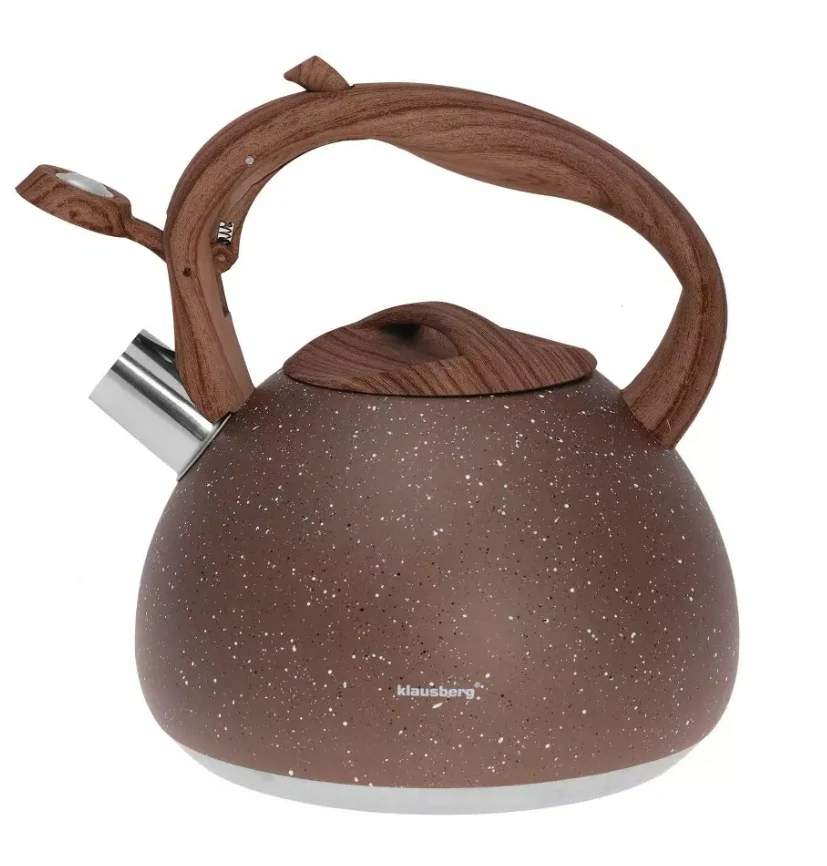 Pískacia kanvica na sporák Klausberg 2,8 l KB-7510 – hnedý mramor