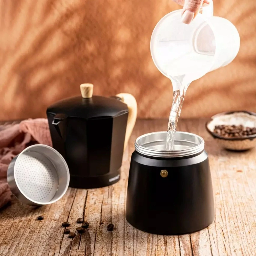 Moka kanvica KINGHoff KH-1886 300 ml - 6 šálok, na indukciu