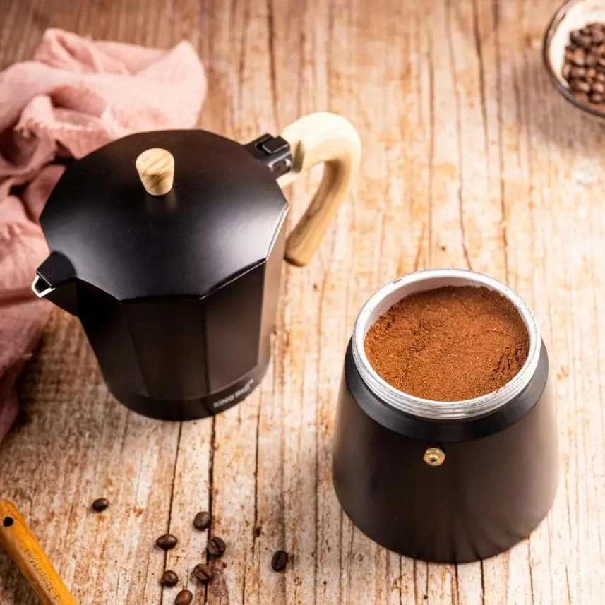 Moka kanvica KINGHoff KH-1886 300 ml - 6 šálok, na indukciu