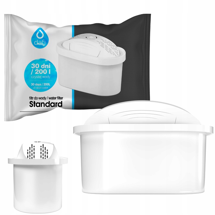 Dafi Astra unimax - filtračná kanvica - 3 l - čierna