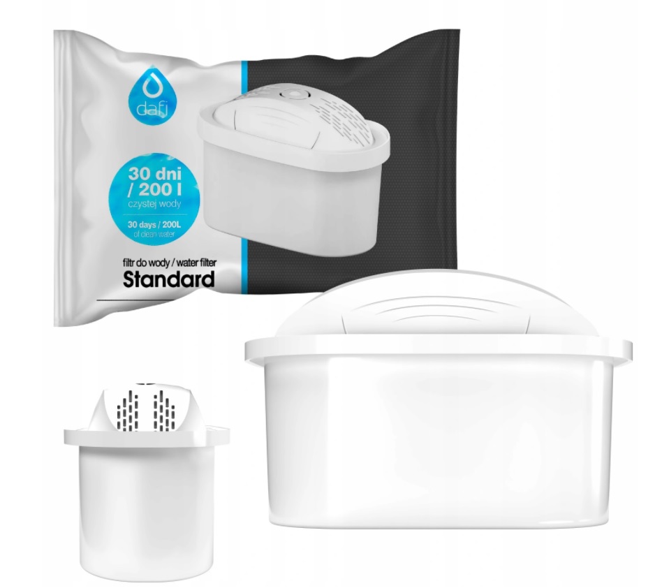 Dafi Astra unimax - filtračná kanvica - 3 l - šedá + filter zadarmo