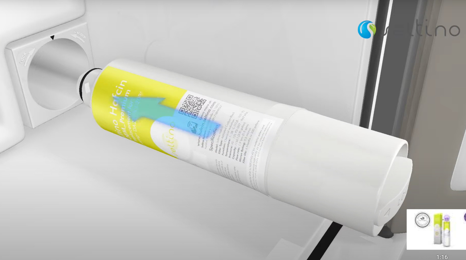 Seltino Hafcin – náhradný filter pre Samsung DA29-00020B