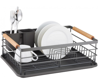 King Hoff - KH-1729 - odkvapkávač na riad - šedý