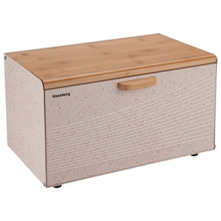Klausberg chlebník KB-7465 - krémový/drevo
