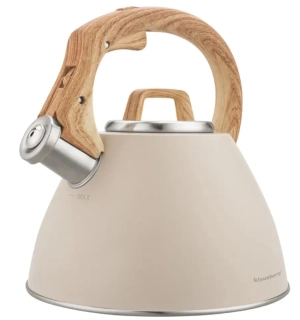 Pískacia kanvica na sporák Klausberg 2,5 l KB-7954 – béžová