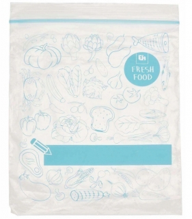 Uzatvárateľné vrecká na potraviny Fresh food 20 x 1 L