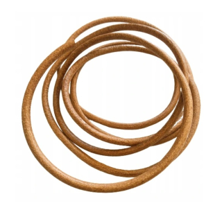 Kožený remeň pre šijacie stroje 6mm/1,92m - guľatý