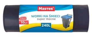 Vrecia do odpadkového koša Master 240L - 10ks
