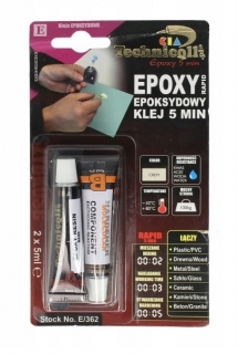 Univerzálne epoxidové lepidlo Technicqll E-362 2x5ml