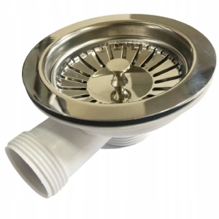 Drezový výpust s prepadom FRANKE 1 1/2" odtok + kôš