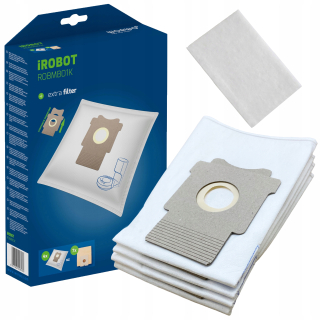 Worwo ROBMB01K - vrecká pre vysávače iRobot Roomba - 4ks + filter