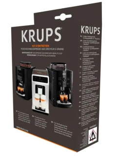 Krups XS530010 – set na údržbu kávovaru (filter + tablety + odvápňovač)