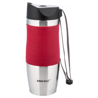 King Hoff 0,38 l - termohrnček červený