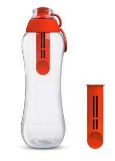 Filtračná fľaša Dafi SOFT 0,5 l + 2 ks filtra - červená