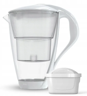 Filtračná kanvica Dafi Crystal unimax 2 l - biela + + filter zadarmo