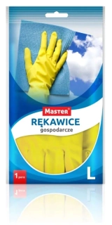 Rukavice pre domácnosť MASTER - veľ. L