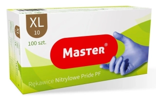 Nitrilové rukavice Master - modré - 100 ks - veľ. XL