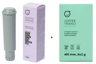 Coffee Friend pre kávovary Krups, Nivona, Melitta + čistiace tablety Coffee Friend