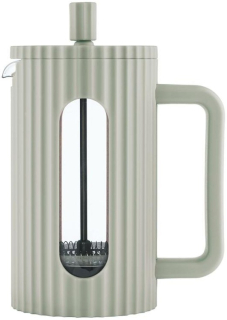 French press Klausberg KB-7750 – kanvica 600 ml na kávu a čaj s nerezovým piestom - olivová